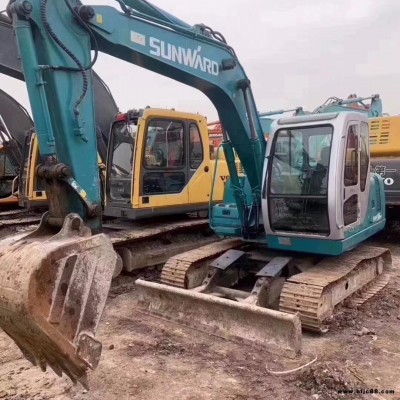 出售精品山河90挖掘機  二手微型挖掘機 新款挖掘機拖車  廠家直銷