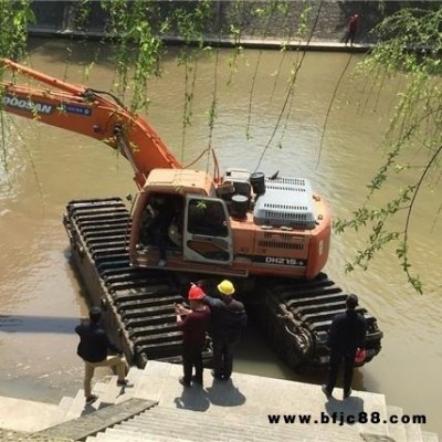 海南水陸挖掘機租賃 水陸兩用挖掘機 水挖掘機出租 湖北興勇