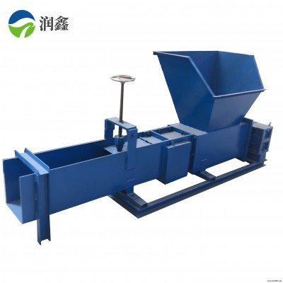 保溫材料壓塊機 保溫材料壓縮機 潤鑫廢泡沫壓塊機 廢泡沫壓縮制塊機