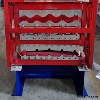 泊頭實體廠家現貨銷售780大圓弧壓瓦機 彩鋼橫掛板設備 墻板成型機贈送放料架