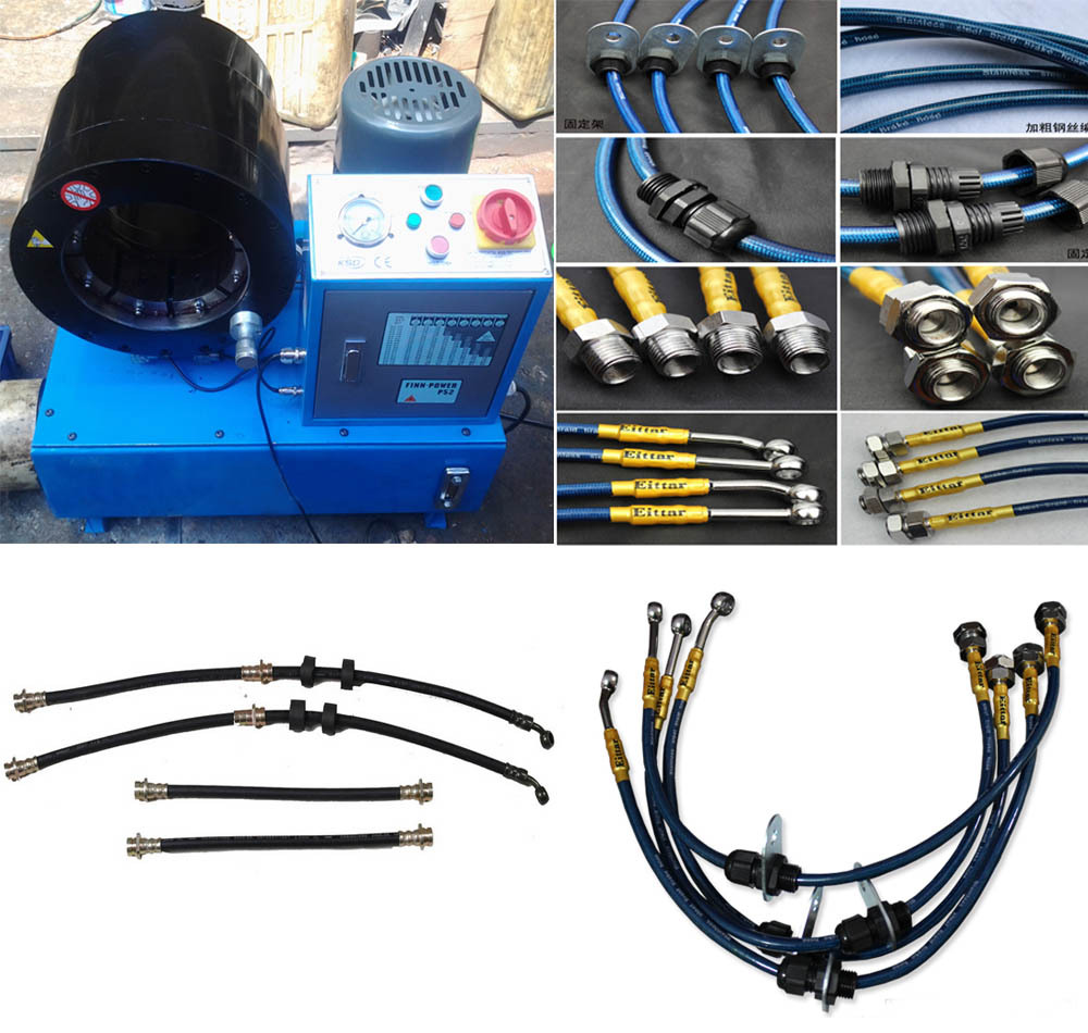 挖掘機膠管扣壓機 挖掘機高壓膠管接頭扣壓機 挖掘機液壓管扣壓機示例圖18