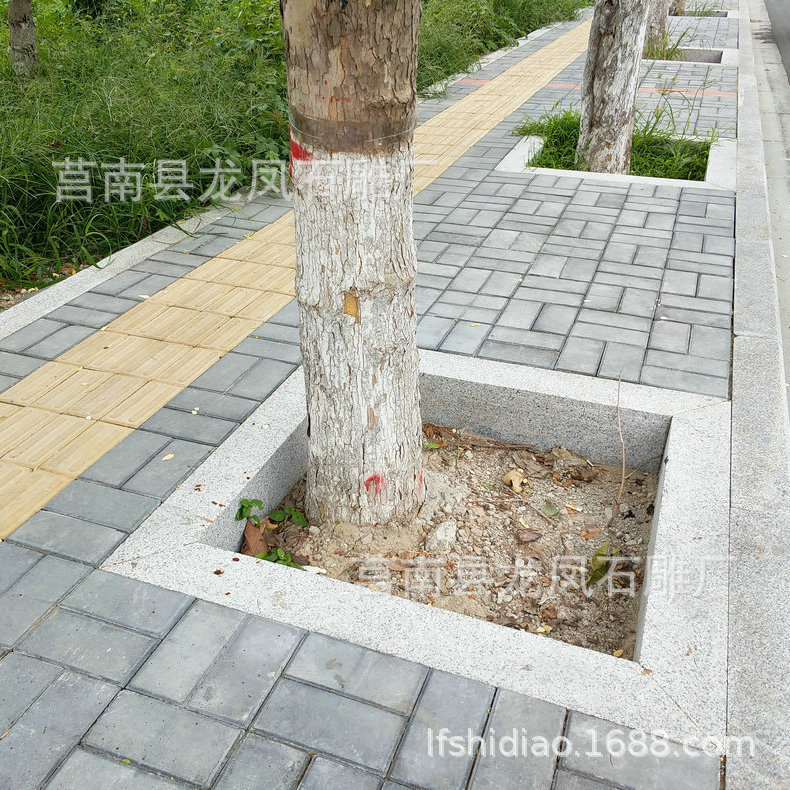 蝦紅石材廠家直銷  花崗巖路沿石 新款花崗巖路沿石示例圖4