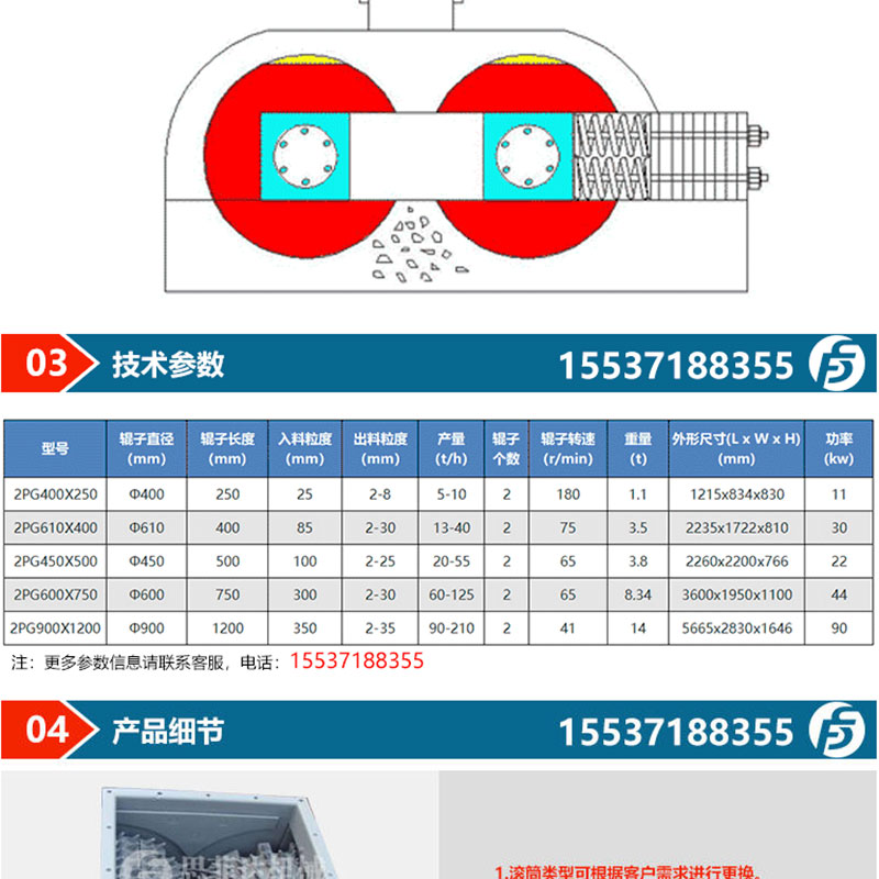 對輥式破碎機價格