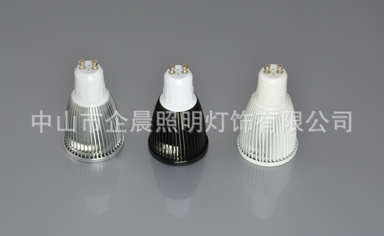 5W GU10 3W射燈 E27螺口 cob車(chē)鋁射燈杯 led cob射燈3w 5/7w示例圖12