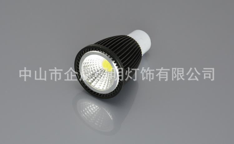 5W GU10 3W射燈 E27螺口 cob車(chē)鋁射燈杯 led cob射燈3w 5/7w示例圖16