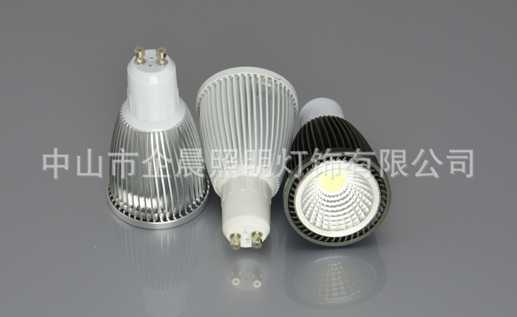 5W GU10 3W射燈 E27螺口 cob車(chē)鋁射燈杯 led cob射燈3w 5/7w示例圖13