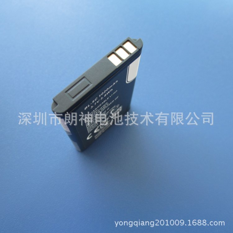 工廠長期生產(chǎn)BL-5C手機(jī)鋰電池 LED燈電池 足容量800mAh  3.7V示例圖1