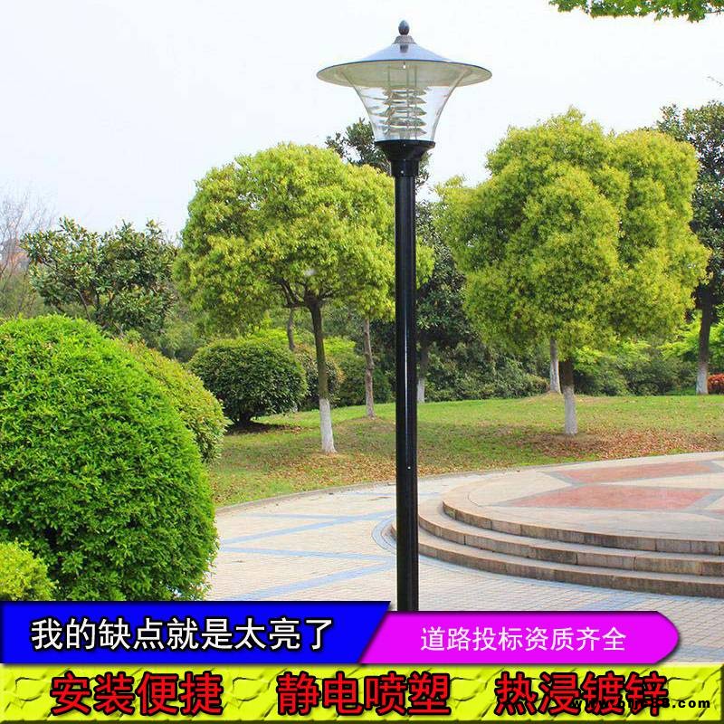 （led庭院燈）景區廣場路燈 3米簡約庭院燈限量全國包郵發貨