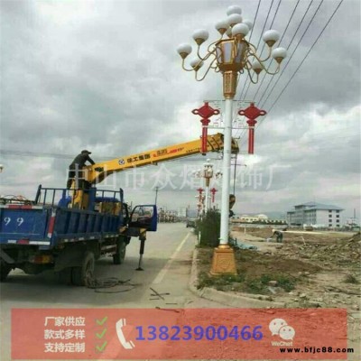 眾熠廠家直銷LED中國結中國結路 加工定制各種中國結景觀燈 LED吸塑中國結燈、燈籠 品質可靠