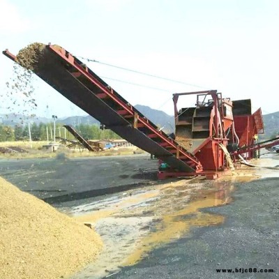 正規廠家定制輪式洗沙機 青州輪式洗沙機 半逆流槽輪式洗沙機