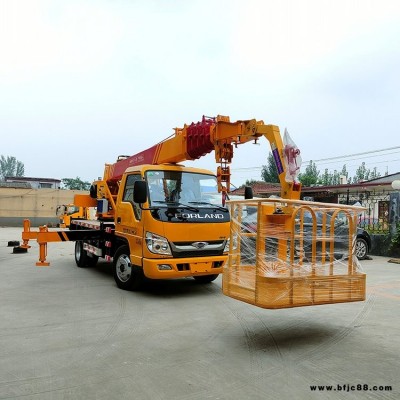 鴻信農(nóng)村建筑小型汽車吊 變形金剛藍牌小吊車 國六藍牌液壓汽車起重機