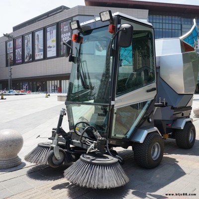 FH-2519新型環保掃地機 小型環保電動垃圾樹葉清掃車 全封閉式駕駛清掃機 電動清掃車 物業掃地機