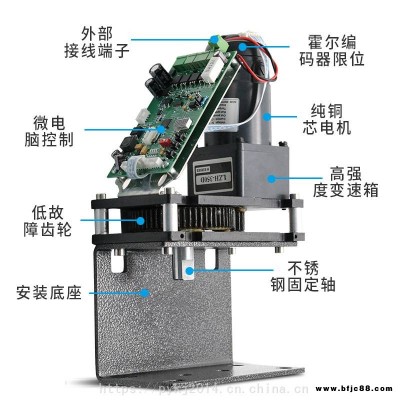 自動門廠家 防水大功率自動開門器 平開門自動開門機拉臂式單元門電動閉門器