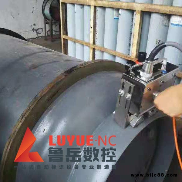 LYQD-TG1508魯岳牌 立式液化氣瓶氣動打標機 煤氣罐氣瓶檢測打碼機