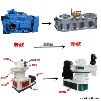 顆粒機減速機改齒輪箱-顆粒機齒輪箱維修工廠