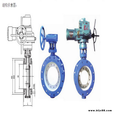 新疆D9B41X-10C礦用隔爆型電動蝶閥江蘇大禹D941X-16電動蝶閥