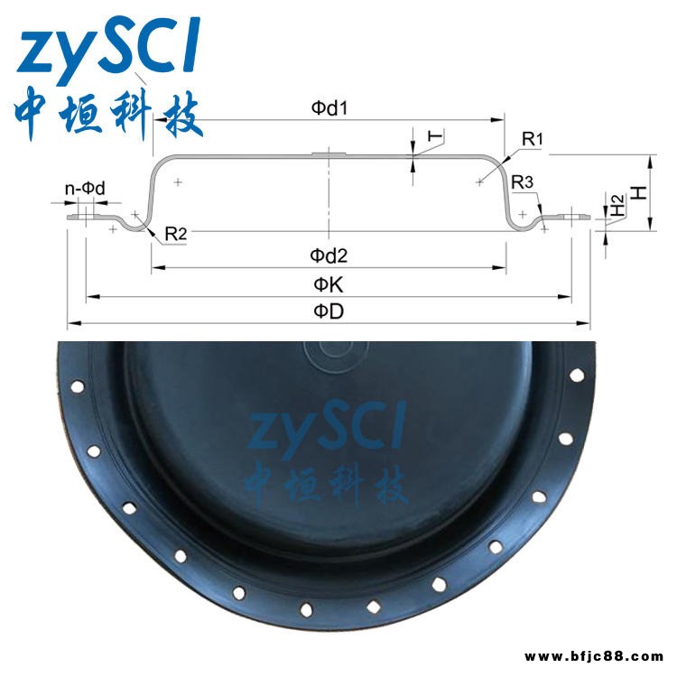 CV3000調(diào)節(jié)閥波紋膜片HA-1_HA-2_HA-3_HA-4_HA-5