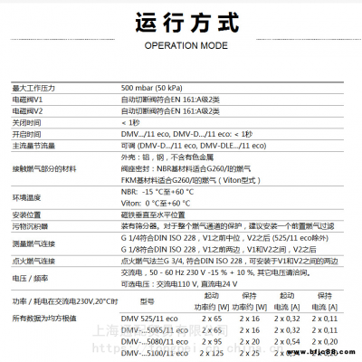 德國冬斯慢開帶節能裝置燃氣電磁閥組DWV-DLE5125/11eco