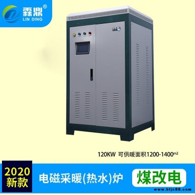 霖鼎 電磁加熱采暖爐 電鍋爐采暖 120kw大型電磁鍋爐