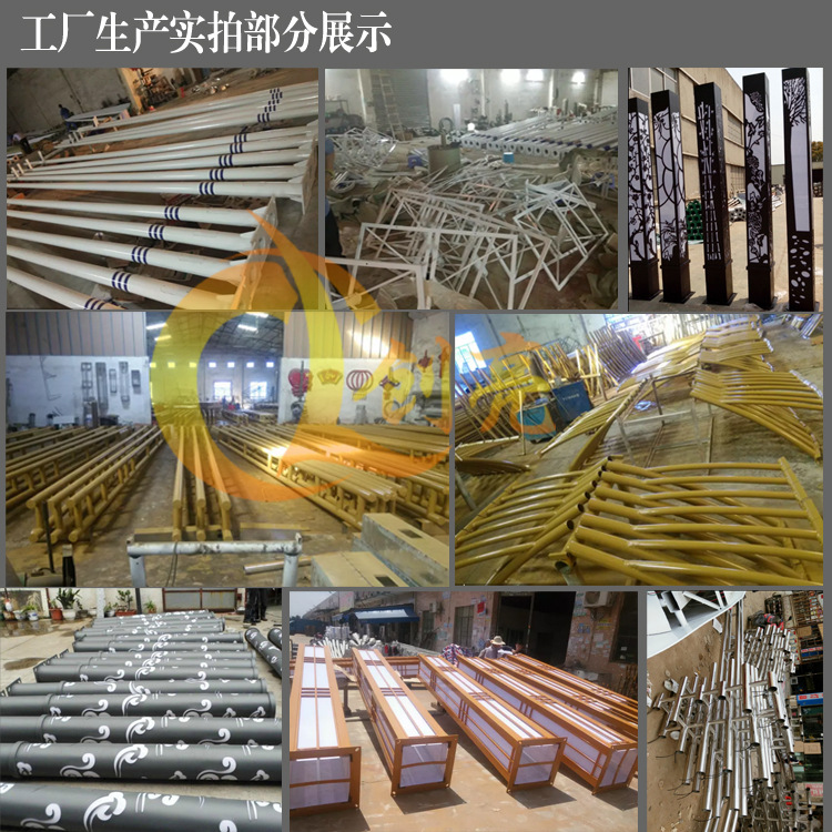 LED方柱燈 庭院燈 景觀燈 景觀庭院燈 景觀燈柱 商業街示例圖8