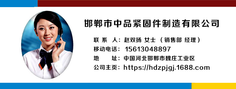 中品緊固件直銷 鍍鋅平墊圈 國標四方平墊gb96 可定制生產示例圖10