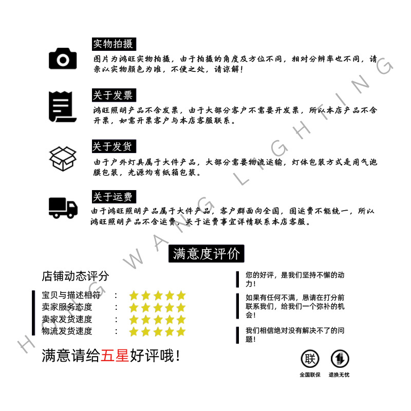 太陽能景觀戶外燈防水LED庭院燈園林路燈戶外草坪燈高桿燈路燈示例圖9