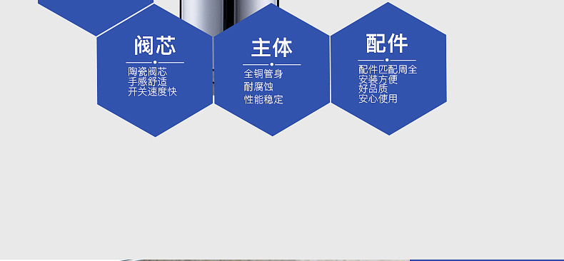 廠家直銷面盆水龍頭 冷熱龍頭 家用水龍頭招商加盟示例圖3