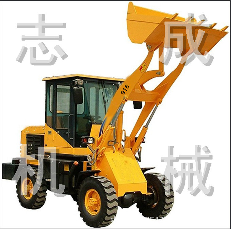 廠銷ZL916輪式裝載機全新工程四驅(qū)鏟車社區(qū)垃圾清運裝載機視頻示例圖2