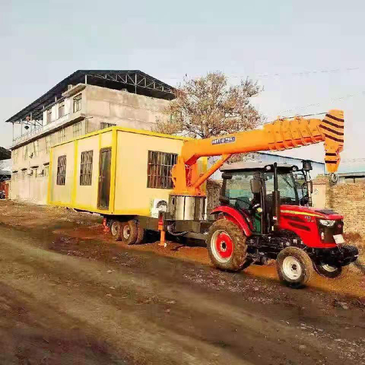 拖拉機平板吊 帶支腿拖拉機盤子吊 翔云 拖拉機隨車起重機 效率高