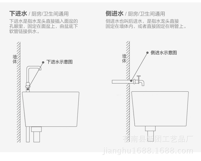 廠家一件代發 衛浴潔具水龍頭 水暖五金304不銹鋼水龍頭可定制示例圖42