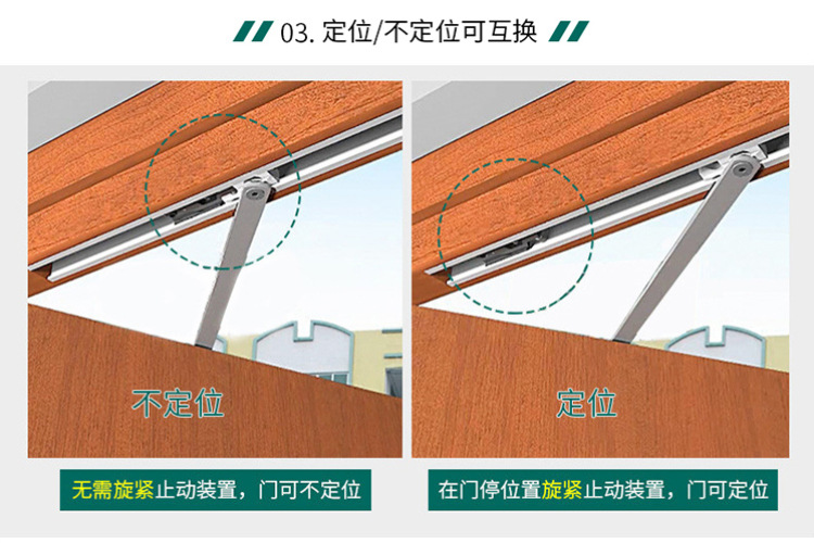 暗藏式閉門器防火門關門器酒店專用自動關門隱藏緩沖自動回位方形示例圖8