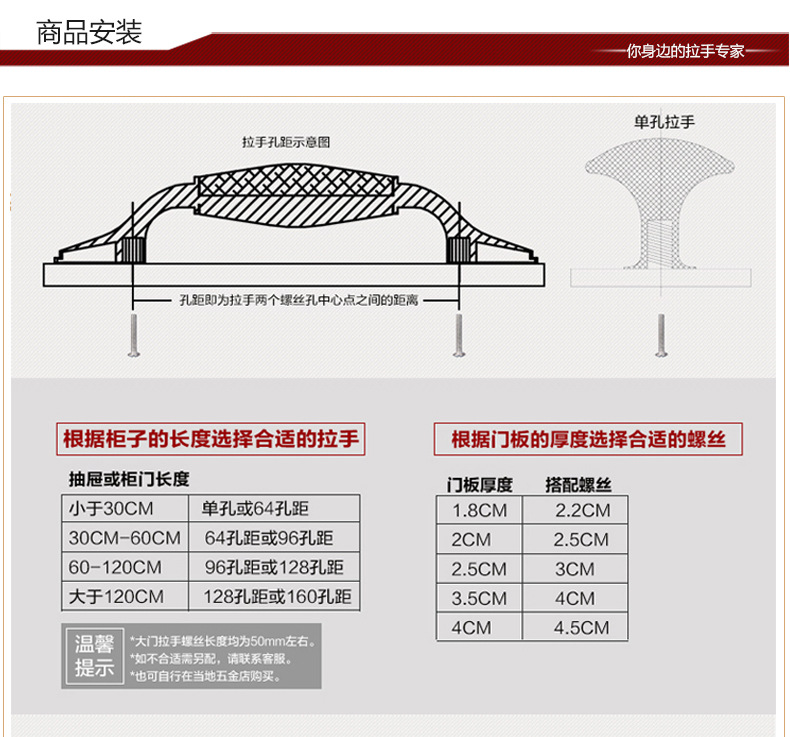 不銹鋼陶瓷拉手圓形單孔外貿歐式現代簡約櫥柜抽屜把手一件代發示例圖18