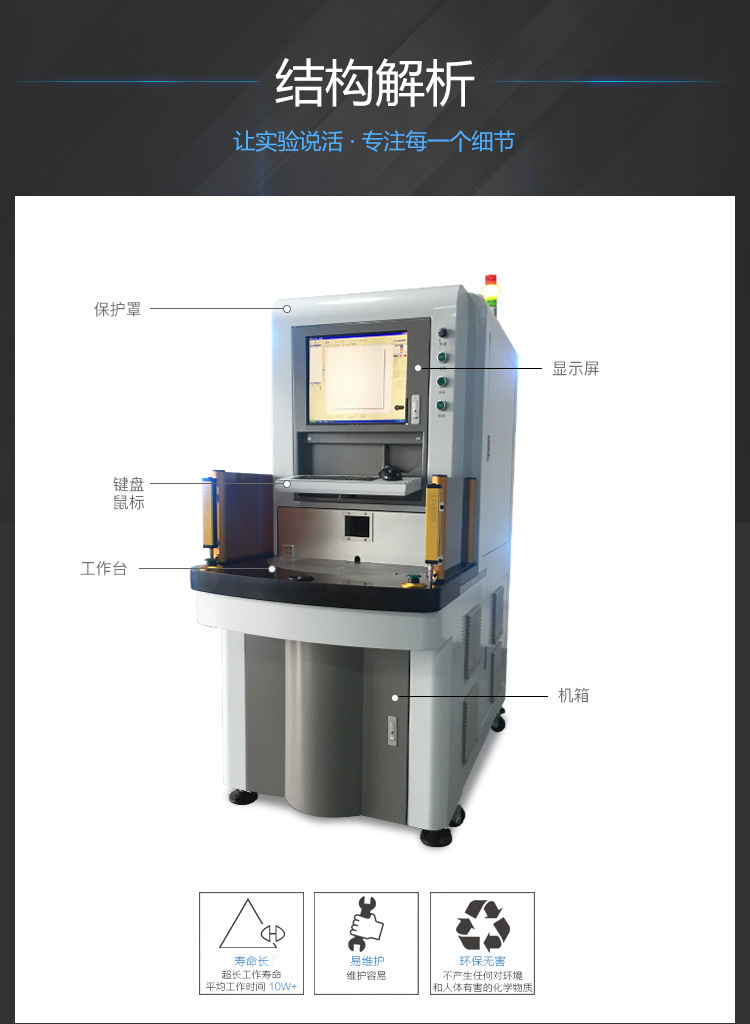 HW-UV-3紫外激光打標機 現貨廠家直銷示例圖3