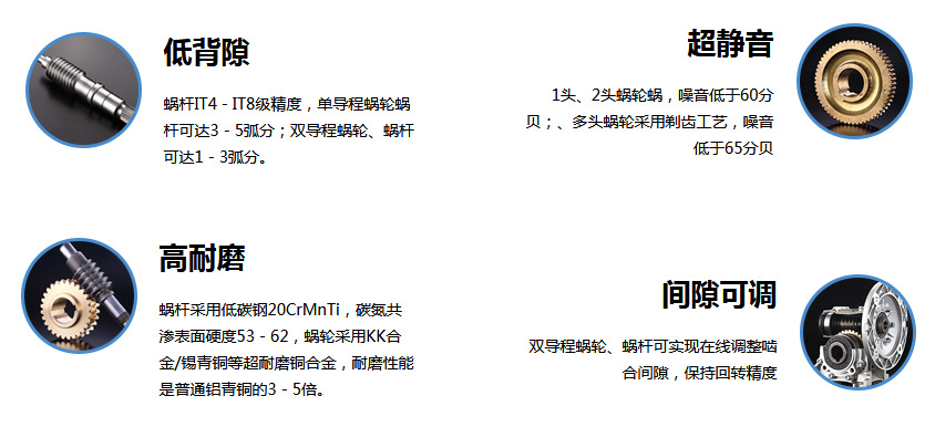 加工定制小模數蝸桿蝸桿 10-1錫青銅蝸輪 產能充足來圖來樣加工示例圖2