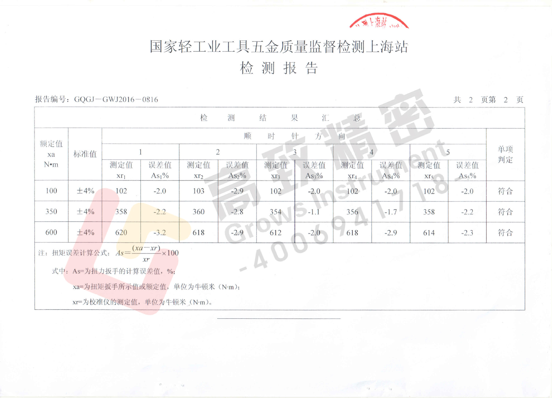 上海高致精密預(yù)置扳手 扭力扳手 定值扭矩扳手Y2 Y5 Y10 Y10 Y20示例圖13