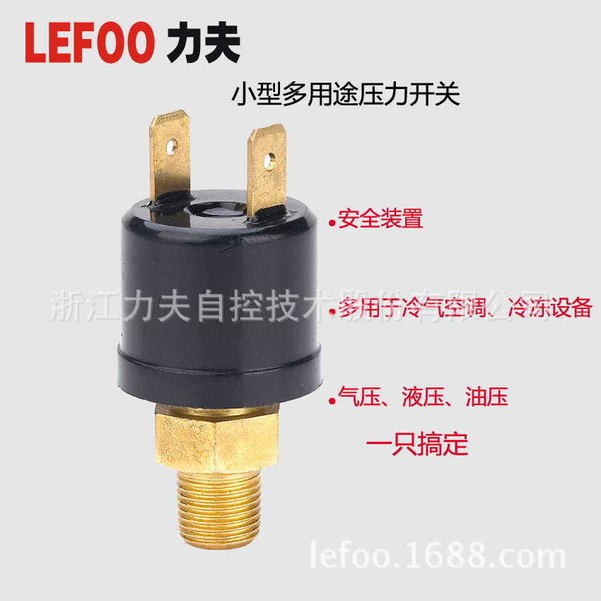 LEFOO LF08空壓機(jī)自動(dòng)氣壓開關(guān) 氣泵壓力控制器 水油壓檢測(cè)開關(guān)示例圖2