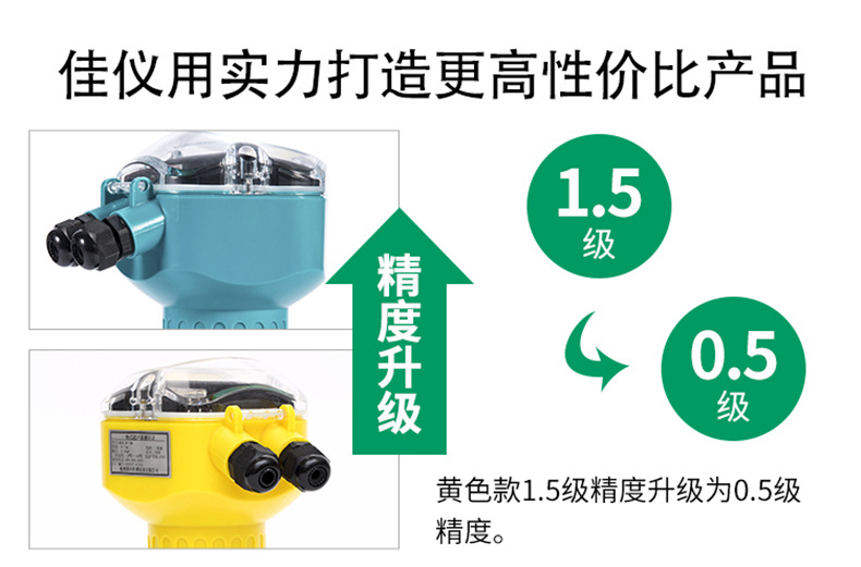 一體式超聲波液位計 廣州分體式物液位計超聲波水位變送器4-20mA示例圖3