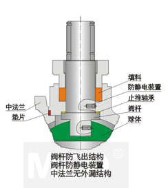 工業(yè)球閥Q41PPL-16C碳鋼示例圖4