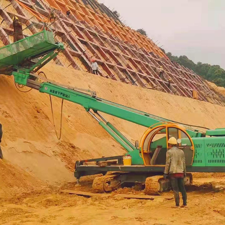 護坡錨桿鉆機 新款小型履帶液壓旋挖鉆機 翔云 工程護坡鉆機 價格美麗