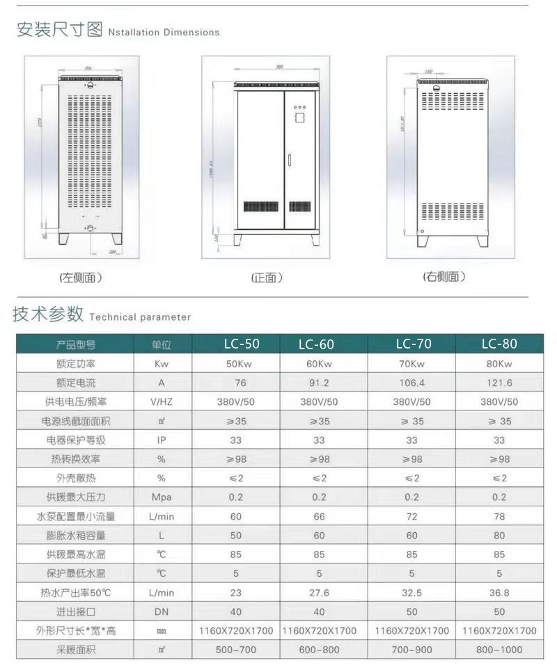 沈陽電磁鍋爐  林成電磁采暖爐 變頻電磁鍋爐 壁掛爐示例圖5