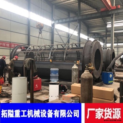 拓隘機械定制 無軸滾筒篩砂機 砂石分離設備 建筑垃圾無軸滾筒篩 真實廠家操作