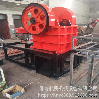 永辰機(jī)械  PE400×600顎式破碎機(jī)   礦用老虎口石英石打砂機(jī)    砂石生產(chǎn)線水泥塊污泥破碎機(jī)