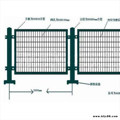 貴卓 貴州雙邊護欄網雙邊絲圍欄 高速公路隔離護欄 鐵絲桃型柱折彎護欄網安全隔柵離