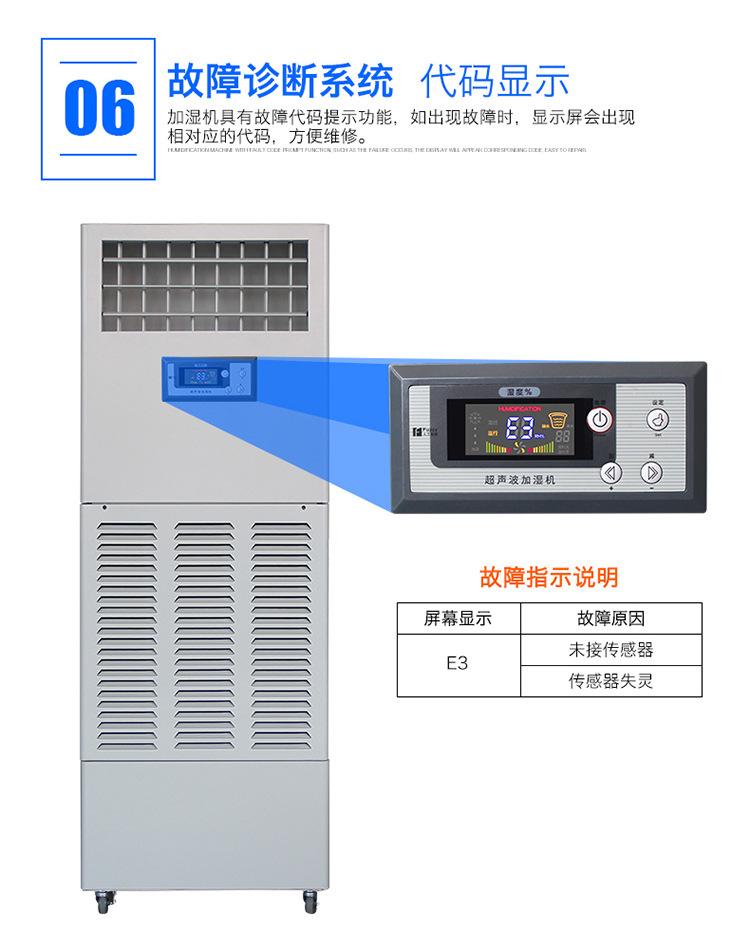 川泰CJ-6S濕膜加濕機(jī)、工業(yè)加濕器示例圖12