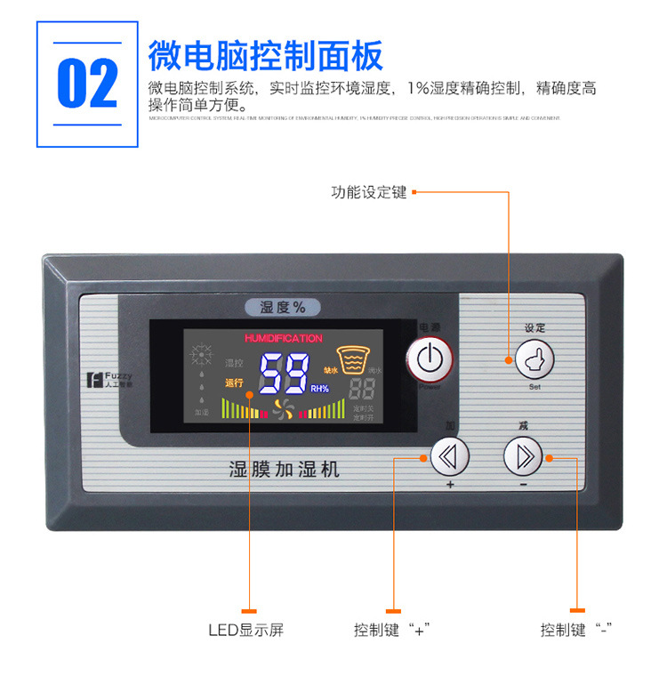 川泰CJ-6S濕膜加濕機(jī)、工業(yè)加濕器示例圖8