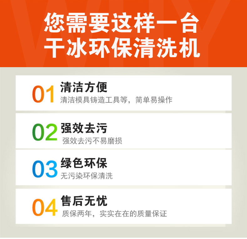 熔噴布模具干冰清洗機 干冰環保清洗機 干冰高壓清洗機 低溫急速脆化示例圖11