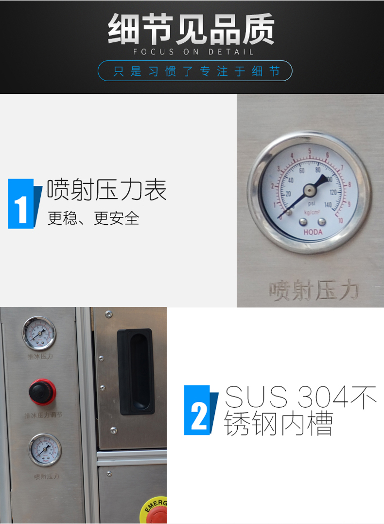 熔噴布模具干冰清洗機 干冰環保清洗機 干冰高壓清洗機 低溫急速脆化示例圖17