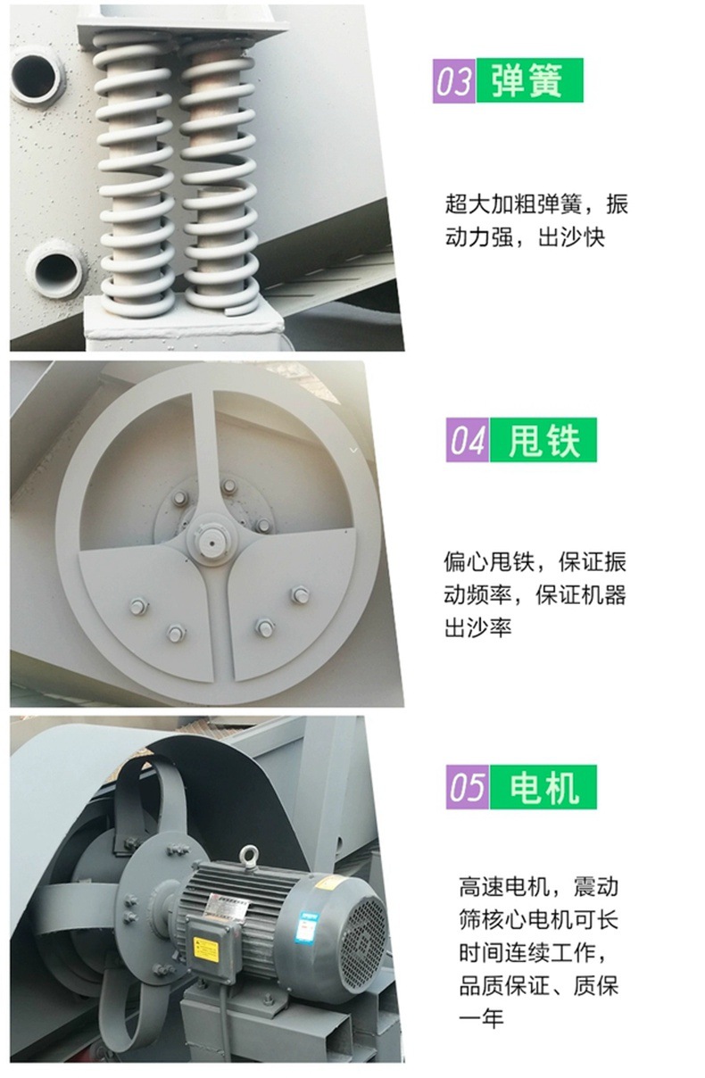 篩沙機 億人機械 震動篩沙機  滾筒篩沙機  工地用篩沙設備  支持定制示例圖8